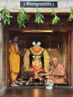 Pujana at Shri Adi Shankaracharya Sannidhi by HH Swamiji and Paduka Pujana (10 Aug 2025)